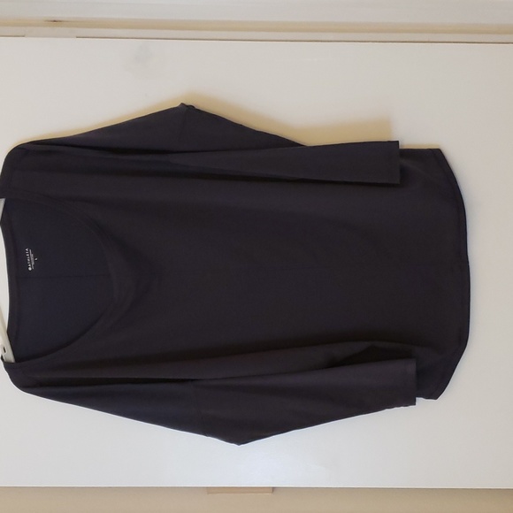 Athleta Essence Flow Top Dark Gray- L - Picture 1 of 3